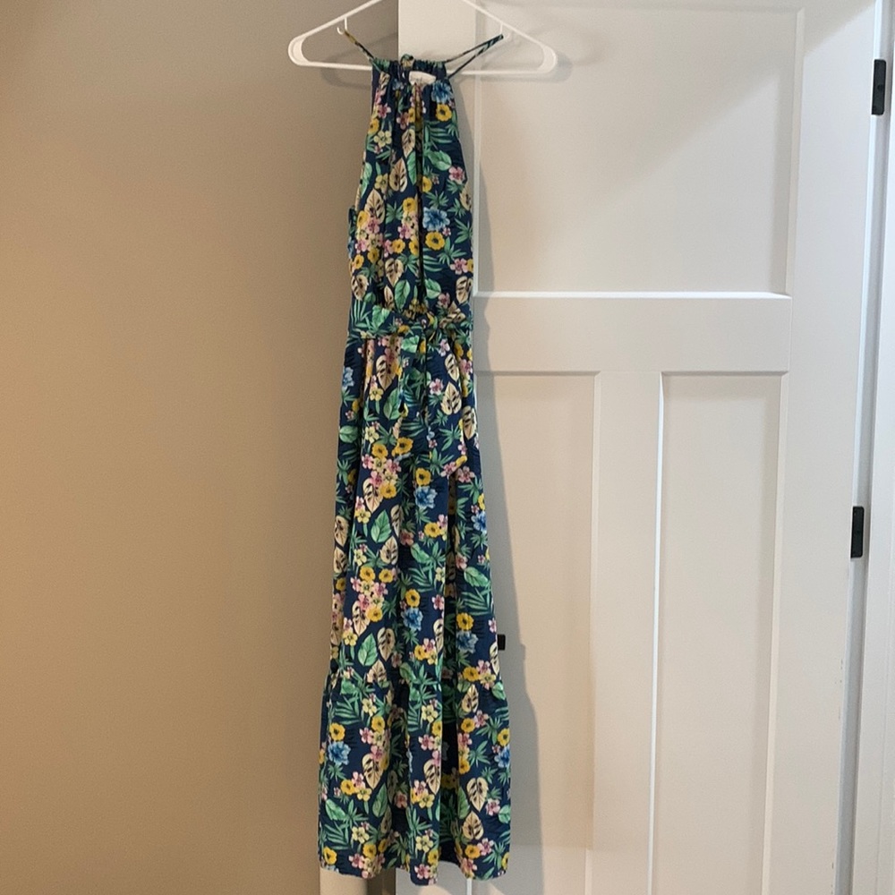 Sweet Lemon Maxi Halter Dress